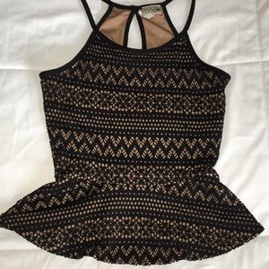 Dressy laced top